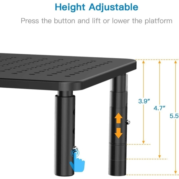 Laptop Computer Monitor Stand - Picture 3 of 7